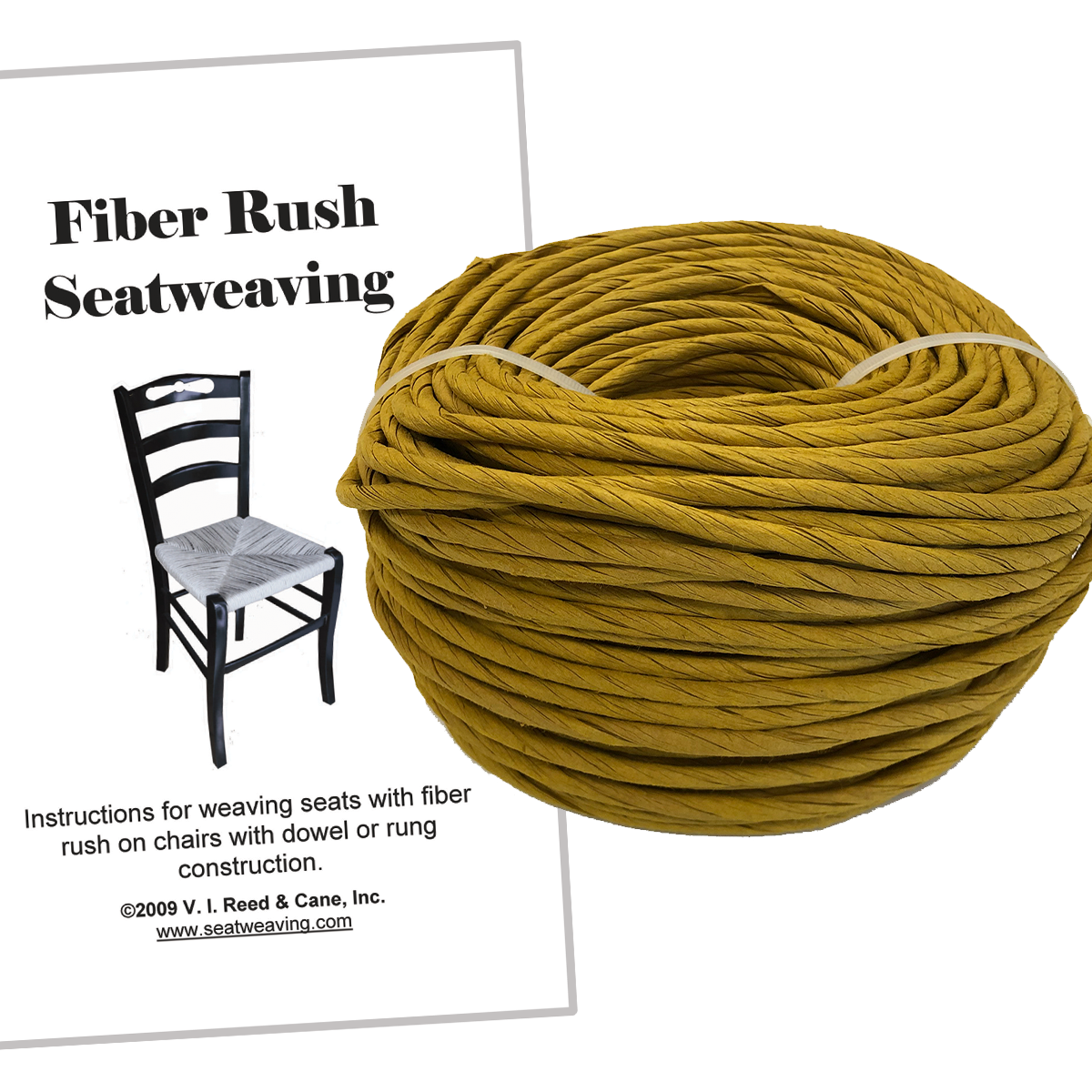 Fiber Rush Kit 6/32 gold w/Booklet