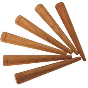 Caning Pegs, set of 6