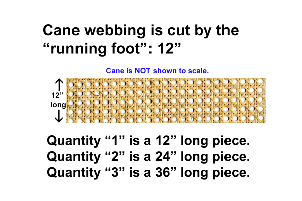 Machine Woven Cane Webbing 1/2 – Restoration Supplies