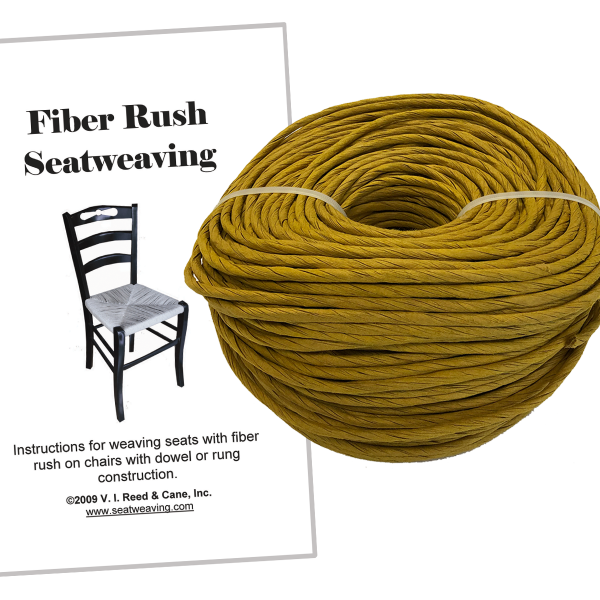Fiber Rush Kit 5/32 gold w/Booklet