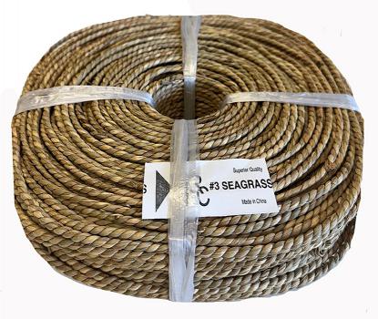 #3 Seagrass, Twisted 3 lb. coil